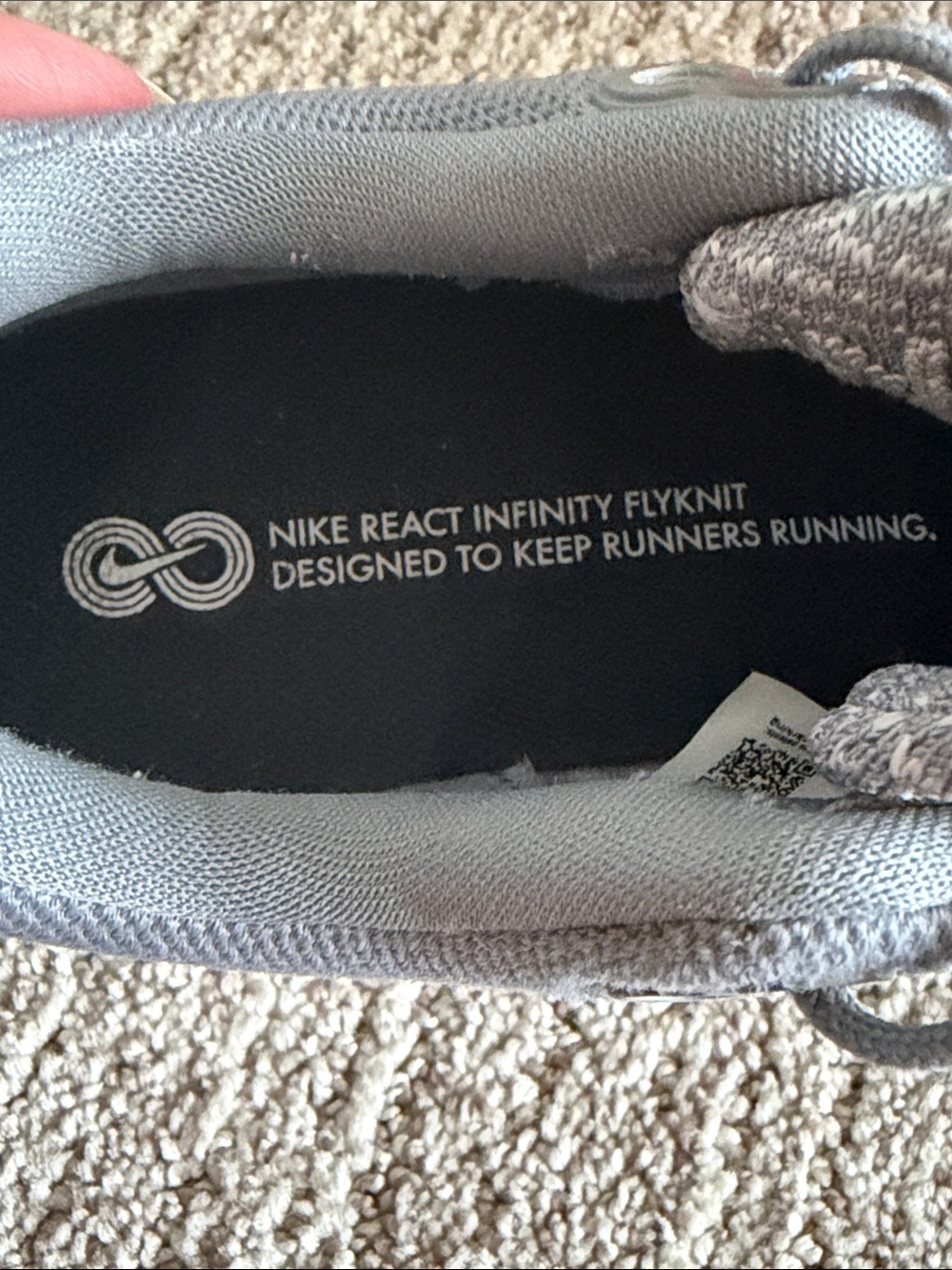 Nike React Infinity Flyknit Running Shoes - Picture 4 of 8